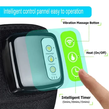 3 in 1 Rechargeable Heated Massager for Knee Shoulder and Elbow Wireless Electric Heated and Vibration Massage
3 in 1 Rechargeable Heated Massager for Knee Shoulder and Elbow Wireless Electric Heated and Vibration Massage