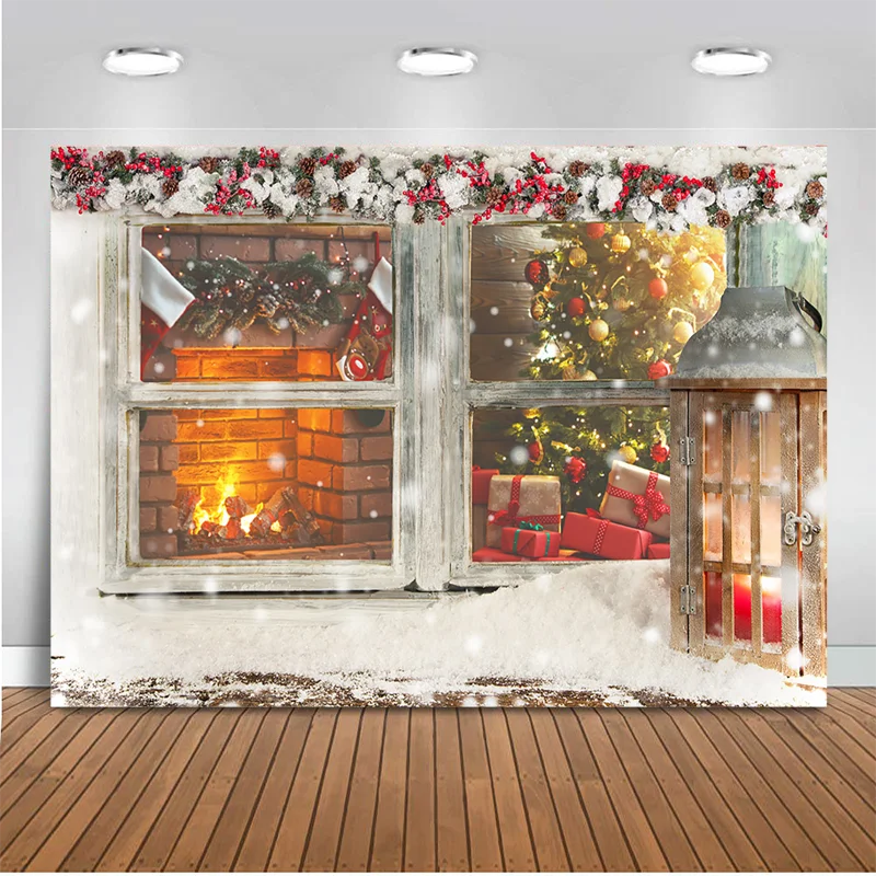 Christmas Window Backdrop Fireplace Christmas Tree Decoration Photography Background Winter Smow Background Photo Studio Props
Christmas Window Backdrop Fireplace Christmas Tree Decoration Photography Background Winter Smow Background Photo Studio Props