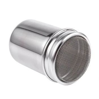 New Silver stainless steel mesh tube type dusters dusting salt shaker spice jar
New Silver stainless steel mesh tube type dusters dusting salt shaker spice jar