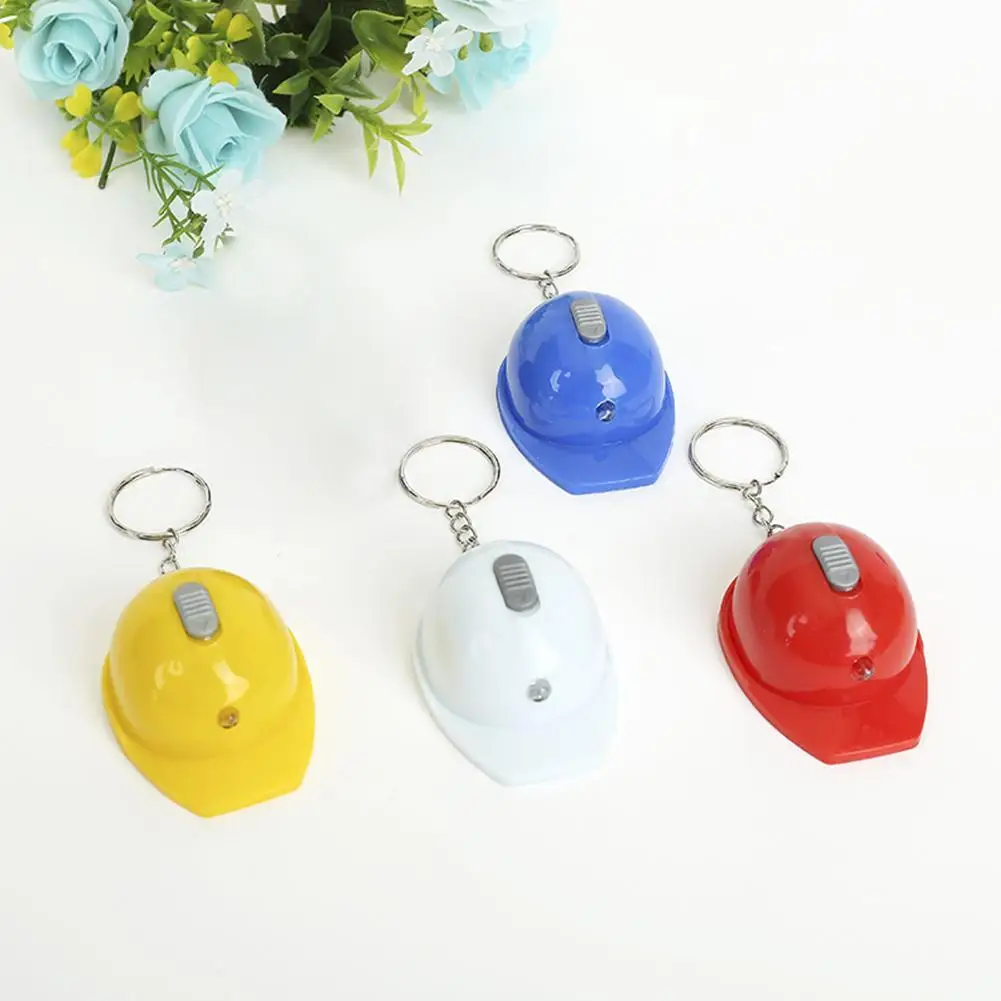 1pc Mini LED Helmet Shape Beer Bottle Opener Tool Gadgets Accessories Cool Ring Keychain Corkscrew 4 Colors
