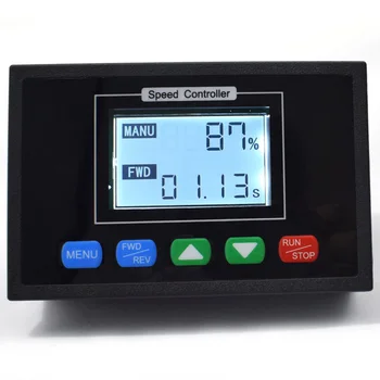 DC10-55V Digital Display Adjustable DC Motors Speed Controller Module Timing Controller Boards Reversible 12V 24V 36V 48V
DC10-55V Digital Display Adjustable DC Motors Speed Controller Module Timing Controller Boards Reversible 12V 24V 36V 48V