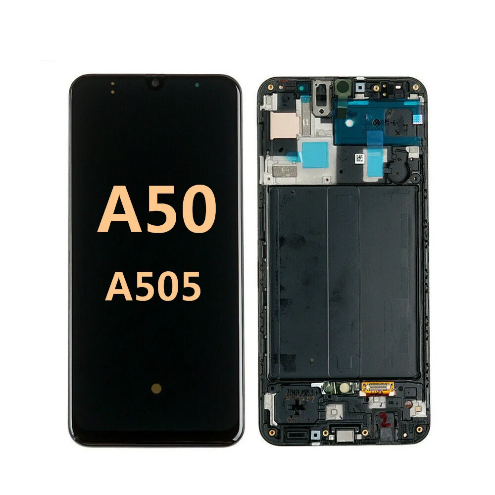 100% Original Quality For Samsung Galaxy A50 A505 LCD Display Touch Screen Digitizer Assembly With Frame For Samsung A50 lcd
100% Original Quality For Samsung Galaxy A50 A505 LCD Display Touch Screen Digitizer Assembly With Frame For Samsung A50 lcd