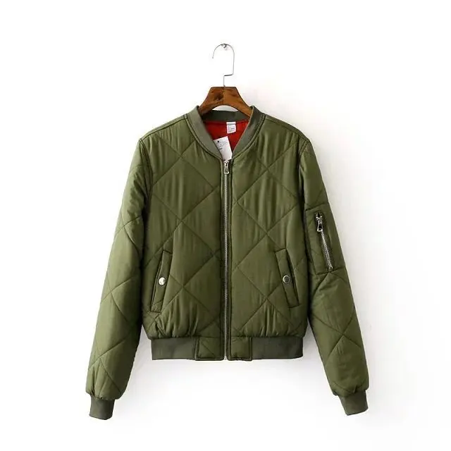 2018 Autumn And Winter New Style Western Style Rhombus Pattern Thread Joint 6-Color Small Cotton-padded Clothes Coat Women's
2018 Autumn And Winter New Style Western Style Rhombus Pattern Thread Joint 6-Color Small Cotton-padded Clothes Coat Women's