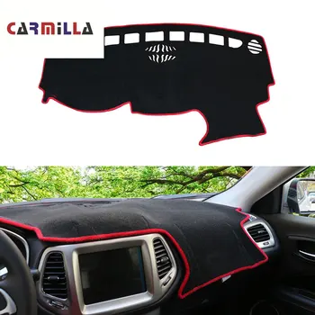 Car Dashboard Cover Avoid Light Pad Instrument Platform Cover Mat Carpet Accessories for Jeep Compass 2th 2017-2020 LHD
Car Dashboard Cover Avoid Light Pad Instrument Platform Cover Mat Carpet Accessories for Jeep Compass 2th 2017-2020 LHD