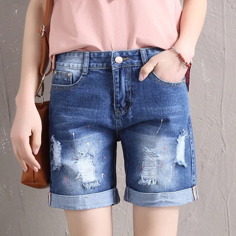 ripped denim shorts girls