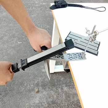 NEW Clamping table Fixed angle knfie sharpener 4 Diamond stone Sharpening Angle guide blade Double-sided Apex edge kitchen bar
NEW Clamping table Fixed angle knfie sharpener 4 Diamond stone Sharpening Angle guide blade Double-sided Apex edge kitchen bar