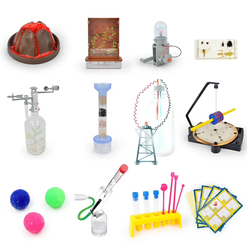 Science Experiment Toy Sets Stem Handmade Homework Physics Chemical Knowledge Students Fun DIY Materials
Science Experiment Toy Sets Stem Handmade Homework Physics Chemical Knowledge Students Fun DIY Materials