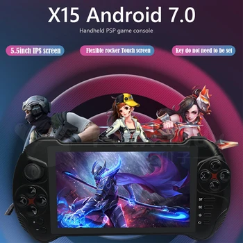 Android 7.0 Quad-Core Bluetooth 4.0 16GB Video Gamepad Player Portable Handheld Game Console Multiple-language Support
Android 7.0 Quad-Core Bluetooth 4.0 16GB Video Gamepad Player Portable Handheld Game Console Multiple-language Support