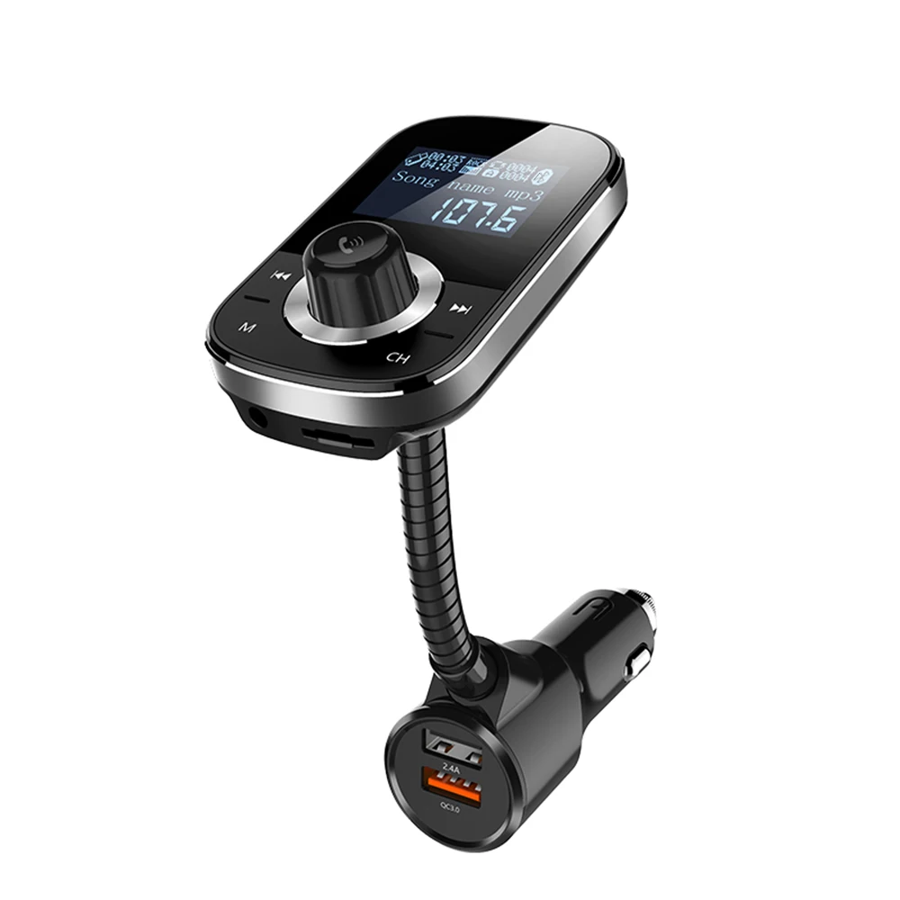 Auto Accessories FM Transmitter Car BT FM Radio Adapter MP3 WMA APEP FLAC Hand Free Calling Dual UBS Car Charger
Auto Accessories FM Transmitter Car BT FM Radio Adapter MP3 WMA APEP FLAC Hand Free Calling Dual UBS Car Charger