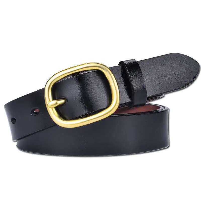 Nueva moda cinturón de cuero genuino ancho para mujer sin perforar cinturones de vaqueros de lujo correas de alta calidad para m
Nueva moda cinturón de cuero genuino ancho para mujer sin perforar cinturones de vaqueros de lujo correas de alta calidad para m