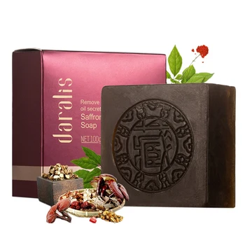 Daralis Saffron Blackhead Removal Handmade Soap Face Cleanser Oil Control Hand Made Pore Shrinkage Shaving Bath Whitening Foam
Daralis Saffron Blackhead Removal Handmade Soap Face Cleanser Oil Control Hand Made Pore Shrinkage Shaving Bath Whitening Foam