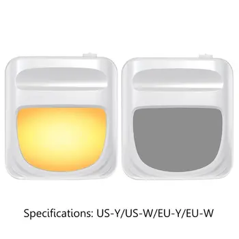 Plug-in Night Light Body Induction Dimmable EU/US Plugs Bedroom Kitchen Stairs
Plug-in Night Light Body Induction Dimmable EU/US Plugs Bedroom Kitchen Stairs
