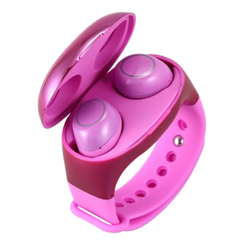 Watch-Type Wireless Binaural Bluetooth Headset, Outdoor Portable Wireless Sports Headset Watch, Bluetooth 5.0 Earbud Stereo, Bui
Watch-Type Wireless Binaural Bluetooth Headset, Outdoor Portable Wireless Sports Headset Watch, Bluetooth 5.0 Earbud Stereo, Bui
