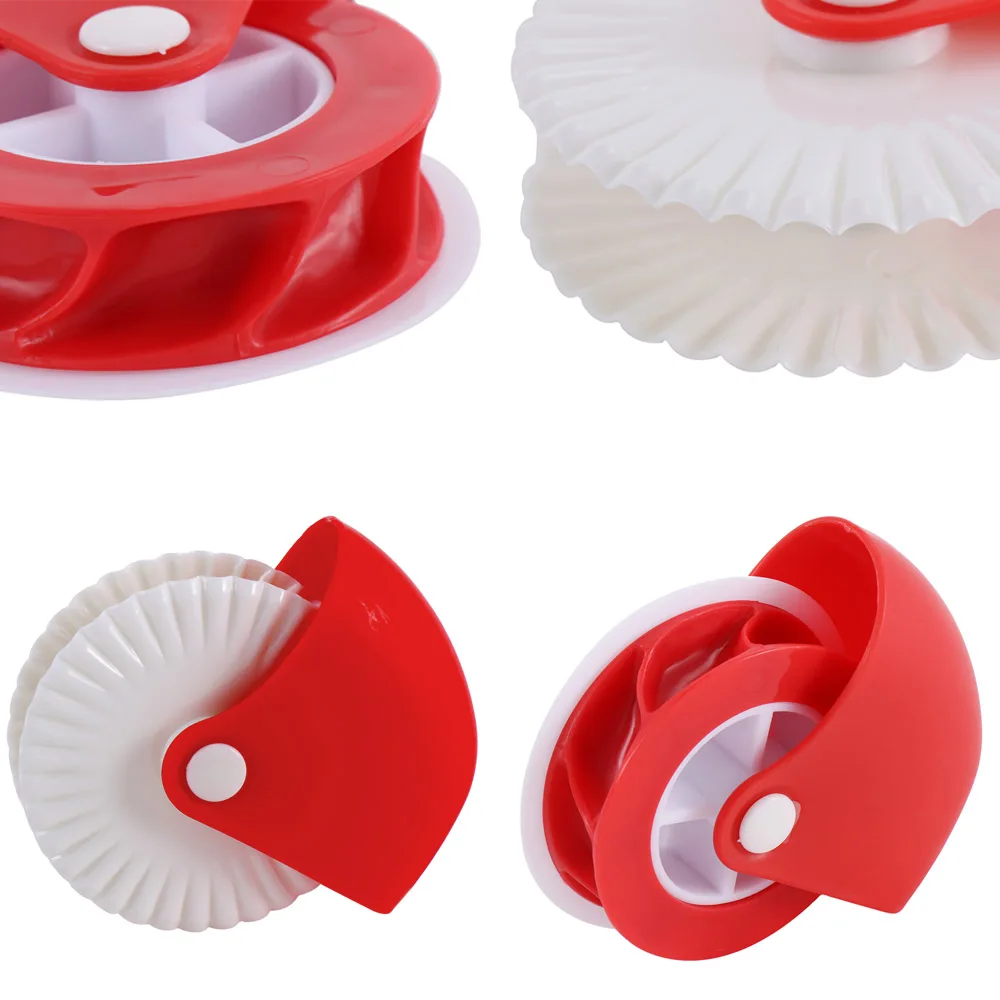 Baking Noodles Rolling Pin Flour Cutting Wheel Pizza Pastry Lattice Cutter Pastry Pie Decoration Cutter Plastic Wheel Roller
Baking Noodles Rolling Pin Flour Cutting Wheel Pizza Pastry Lattice Cutter Pastry Pie Decoration Cutter Plastic Wheel Roller