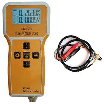 Car Battery Tester RC3563 Handheld Battery Internal Resistance Tester Analyzer for Car Vehicle Lead-Acid Battery Dry Cell
Car Battery Tester RC3563 Handheld Battery Internal Resistance Tester Analyzer for Car Vehicle Lead-Acid Battery Dry Cell