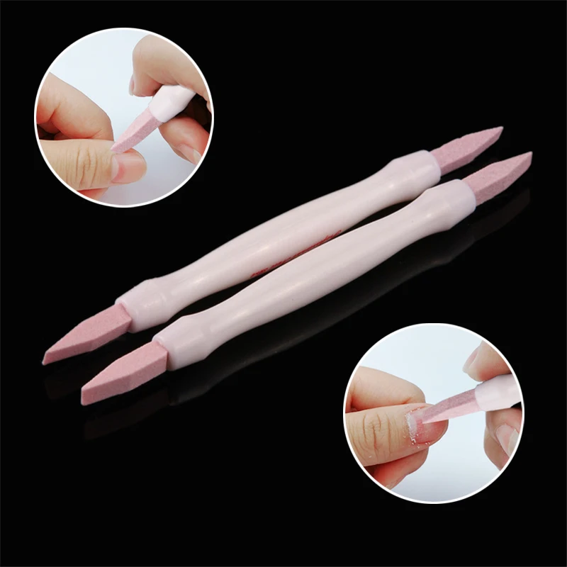 1Pcs 2 Ways Scrub Stone Nail Files Buffer Manicure Stick Grinding Rod Cuticle Remover Nail Art Manicure Ceramic Trimmer Buffing
1Pcs 2 Ways Scrub Stone Nail Files Buffer Manicure Stick Grinding Rod Cuticle Remover Nail Art Manicure Ceramic Trimmer Buffing