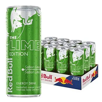 Red Bull Lime Bebida Energética - Paquete de 12 x 250 ml - Total: 3000 ml
Red Bull Lime Bebida Energética - Paquete de 12 x 250 ml - Total: 3000 ml