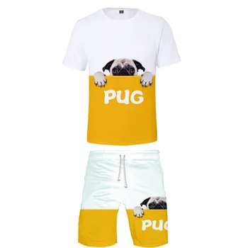 Dog 3D Print Basic Fashion Personality Street Man 3D Two Pieces Set Cool Hip Hop T-shirt+short Pants Sets Sports
Dog 3D Print Basic Fashion Personality Street Man 3D Two Pieces Set Cool Hip Hop T-shirt+short Pants Sets Sports