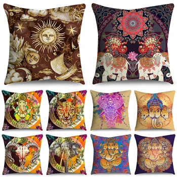 Mandala Elephant Pillow Case 45 * 45cm Polyester Bohemian Household Soft Decorative Cushion Cover For Sofa Chair Pillow Cover
Mandala Elephant Pillow Case 45 * 45cm Polyester Bohemian Household Soft Decorative Cushion Cover For Sofa Chair Pillow Cover
