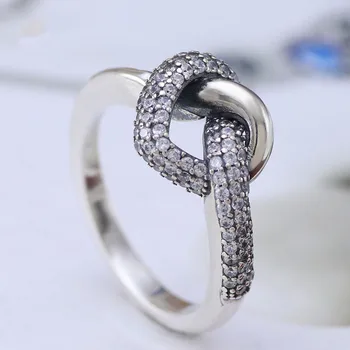 Free Shipping Real 925 Sterling Silver Ring Knot The Ring Of Love And Heart For Women's Gift Pandoras Rings Banquet Jewelry
Free Shipping Real 925 Sterling Silver Ring Knot The Ring Of Love And Heart For Women's Gift Pandoras Rings Banquet Jewelry