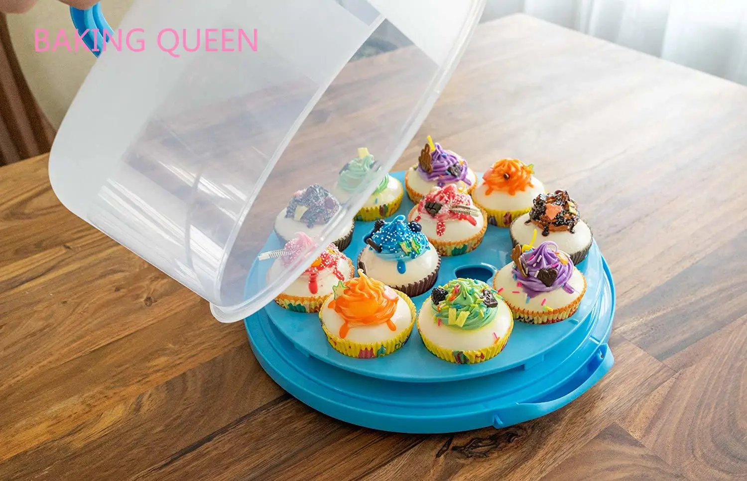 8 inch cake storage rack, cupcake muffin storage rack, cake stand with foldable handle
8 inch cake storage rack, cupcake muffin storage rack, cake stand with foldable handle