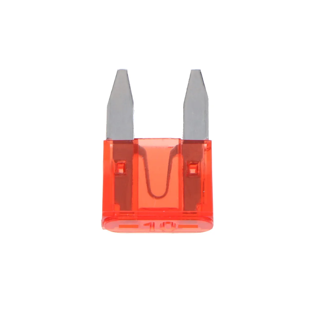 10 Pieces Univerial Mini 10A Blade Fuses Red for Car Truck Replacement 10 Pieces Univerial Mini 10A Blade Fuses Red for Car Truck Replacement