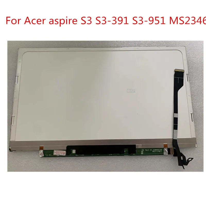 ЖК-экран 13,3 дюйма для Acer s3 s3-371 S3-391 MS2346 HD 1366x76 8 s3-951 панель дисплея с кабелем
ЖК-экран 13,3 дюйма для Acer s3 s3-371 S3-391 MS2346 HD 1366x76 8 s3-951 панель дисплея с кабелем
