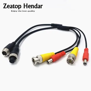 1Pcs M12 4Pin Aviation Male / Female Plug to BNC + DC Male Extension Cable Adapter for CCTV Camera Security DVR Microphone 35CM 
1Pcs M12 4Pin Aviation Male / Female Plug to BNC + DC Male Extension Cable Adapter for CCTV Camera Security DVR Microphone 35CM