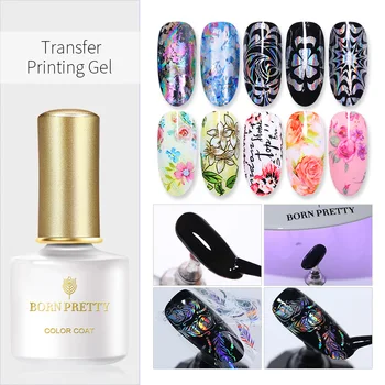 BORN PRETTY Transfer Printing Gel Nail Polish 6ml 3D Nail Foil Sticker DIY Nail Design Soak Off UV LED Nail Art Glue Gel Varnish
BORN PRETTY Transfer Printing Gel Nail Polish 6ml 3D Nail Foil Sticker DIY Nail Design Soak Off UV LED Nail Art Glue Gel Varnish