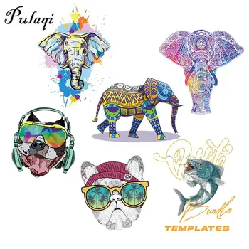 Pulaqi Elephant Patches Iron On Transfers Animals Heat Transfers Cartoon Patches For Clothes Thermal Transfer Hot Vinyl Stickers
Pulaqi Elephant Patches Iron On Transfers Animals Heat Transfers Cartoon Patches For Clothes Thermal Transfer Hot Vinyl Stickers