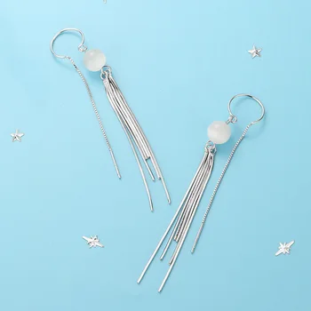 Keeper 925 Sterling Silver Drop Earrings Korean Opal Geometric Long Hanging Earrings Retro Fine Earrings Pendants Birthday Gift
Keeper 925 Sterling Silver Drop Earrings Korean Opal Geometric Long Hanging Earrings Retro Fine Earrings Pendants Birthday Gift