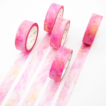 Pink Stone Washi Tape Sticky Color Decorative Masking Paper Tape Set DIY Decoration Office Stationery Scrapbook 1PCS
Pink Stone Washi Tape Sticky Color Decorative Masking Paper Tape Set DIY Decoration Office Stationery Scrapbook 1PCS