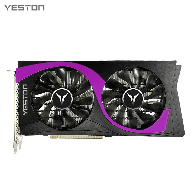 Yeston RTX2060 6G D6 GAEA Graphics Card 1365 / 1680MHz 14GHz 6G / 192Bit / GDDR6 game graphics card DVI-D + HDMI + DP video card
Yeston RTX2060 6G D6 GAEA Graphics Card 1365 / 1680MHz 14GHz 6G / 192Bit / GDDR6 game graphics card DVI-D + HDMI + DP video card