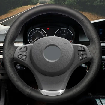 Hand-stitched Black High Soft Artificial Leather Car Comfortable Steering Wheel Cover for BMW E53 X5 2004-2006 E83 X3 2003-2010
Hand-stitched Black High Soft Artificial Leather Car Comfortable Steering Wheel Cover for BMW E53 X5 2004-2006 E83 X3 2003-2010