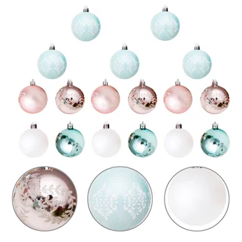 30pcs Christmas Tree Decoration Colored Drawing Ball Christmas Ball (Rose Gold)
30pcs Christmas Tree Decoration Colored Drawing Ball Christmas Ball (Rose Gold)