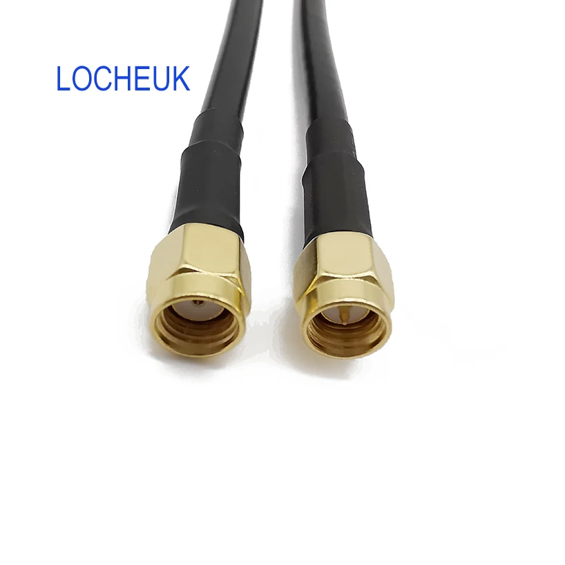 LMR195 Antenna Extension Cable RP-SMA Male Plug to SMA Male Plug Connector RF Coaxial Pigtail Jumper Wire LMR195 0-3GHz
LMR195 Antenna Extension Cable RP-SMA Male Plug to SMA Male Plug Connector RF Coaxial Pigtail Jumper Wire LMR195 0-3GHz