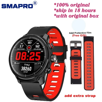L5 Smart Watch Men IP68 Waterproof Multiple Sports Mode Heart Rate Weather Forecast Bluetooth Men Smartwatch Standby 100 Days
L5 Smart Watch Men IP68 Waterproof Multiple Sports Mode Heart Rate Weather Forecast Bluetooth Men Smartwatch Standby 100 Days