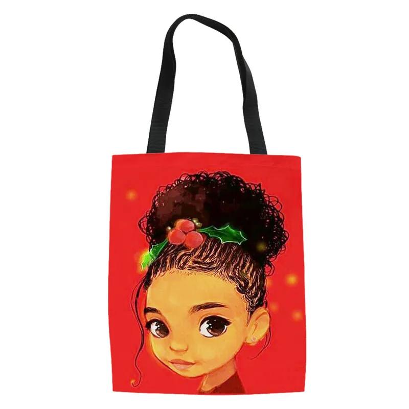 Women Student Fashion Canvas Shoulder Bags 3D Custom Black Girls Pattern For Ladies Shopping Large Capacity Pouch Bolsa Lona
Women Student Fashion Canvas Shoulder Bags 3D Custom Black Girls Pattern For Ladies Shopping Large Capacity Pouch Bolsa Lona