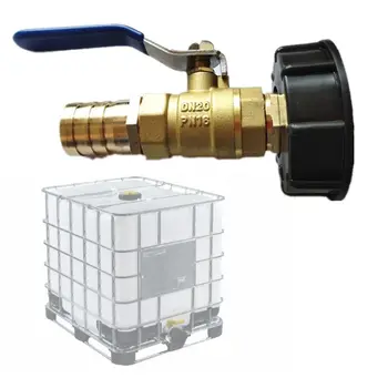 IBC IBC Water Tank Adapter 1" Coarse Thread S60X6 Connector Water Butt Fitting Hose tank Full Flow Barb Oil Fuel For Garden
IBC IBC Water Tank Adapter 1" Coarse Thread S60X6 Connector Water Butt Fitting Hose tank Full Flow Barb Oil Fuel For Garden