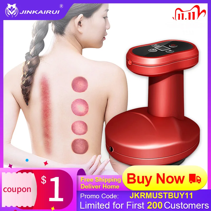 Electric Cupping Massage Guasha Suction Scraping Slimming Massager Body Device Negative Pressure Meridian Dredge Physiotherapy
Electric Cupping Massage Guasha Suction Scraping Slimming Massager Body Device Negative Pressure Meridian Dredge Physiotherapy