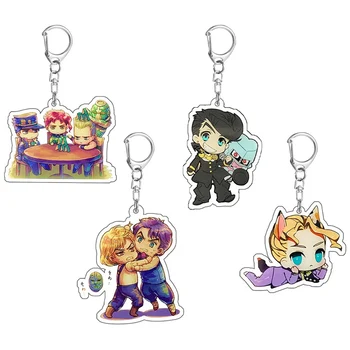 Anime JoJos Bizarre Adventure Acrylic Keychain Cartoon Jotaro Kujo Figure Keyring Gifts Key Holder Pendant Accessories Key Chain 
Anime JoJos Bizarre Adventure Acrylic Keychain Cartoon Jotaro Kujo Figure Keyring Gifts Key Holder Pendant Accessories Key Chain