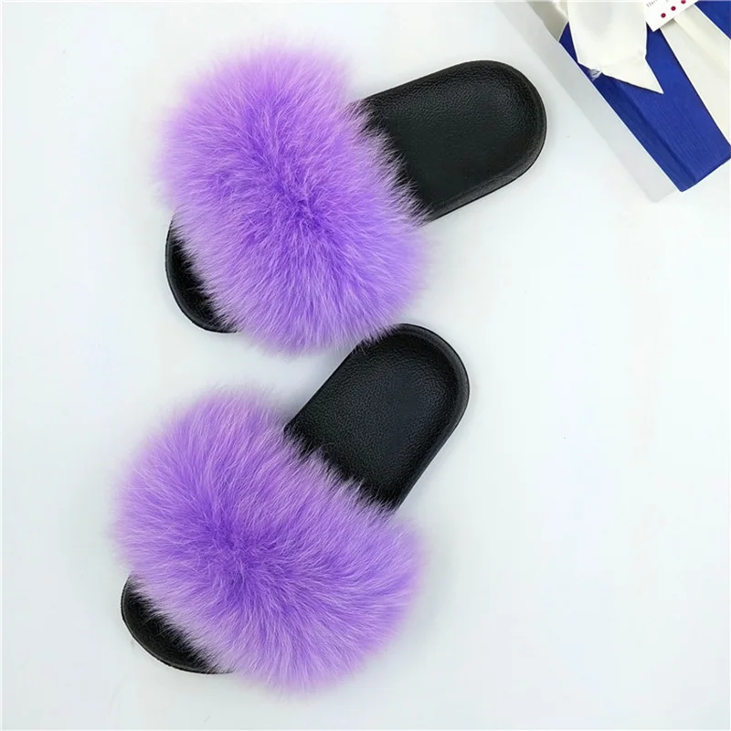 Luxury Large Fluffy PU Leather Grass Women Slippers Shoes Non-slip Flat Slides Sandal TC21 
Luxury Large Fluffy PU Leather Grass Women Slippers Shoes Non-slip Flat Slides Sandal TC21