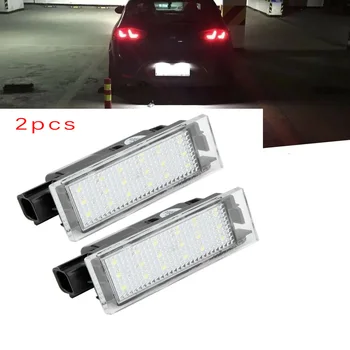 Auto License Plate Lights Bulb 18LED ABS 2pcs For Renault Clio Espace Twingo Megane Durable Practical
Auto License Plate Lights Bulb 18LED ABS 2pcs For Renault Clio Espace Twingo Megane Durable Practical