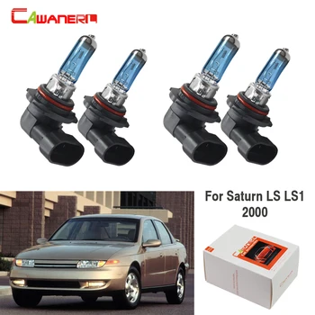 

Cawanerl 4 Pieces 100W 9006 + 9005 Car Halogen Bulb Headlight High Low Beam Styling For Saturn LS LS1 Sedan 2.2L 2000