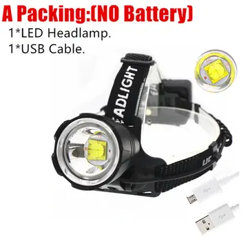 Headlight USB charging input and output zoom display large lens head XHP70.2 Fishing headlight Camping light Headlamp
Headlight USB charging input and output zoom display large lens head XHP70.2 Fishing headlight Camping light Headlamp