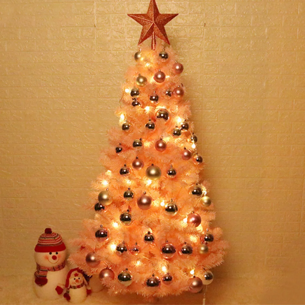 60cm DIY Artificial Christmas Tree Table Decor Mini Pink with 24 Glittery Balls Light String for Home Room Party Xmas Decor
60cm DIY Artificial Christmas Tree Table Decor Mini Pink with 24 Glittery Balls Light String for Home Room Party Xmas Decor