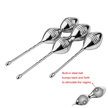 

3Pcs Metal Chinese Kegel geisha balls set For Women Vagina bead muscle Shrink Exercises tighten Dumbbell trainer Device sex toys