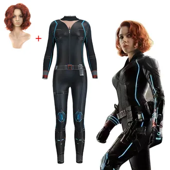 Digital Printing Sexy Cosplay Costume for Women Avengers Black Widow Infinity War Alianovna Natalia Romanova Bodysuit Jumpsuit
Digital Printing Sexy Cosplay Costume for Women Avengers Black Widow Infinity War Alianovna Natalia Romanova Bodysuit Jumpsuit