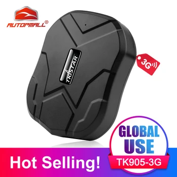 TK905-3g GPS Tracker Car Locator GPS Realtime Tracking Remote Control 60 Days Long Standby Waterproof Vibration Alarm Free App
TK905-3g GPS Tracker Car Locator GPS Realtime Tracking Remote Control 60 Days Long Standby Waterproof Vibration Alarm Free App
