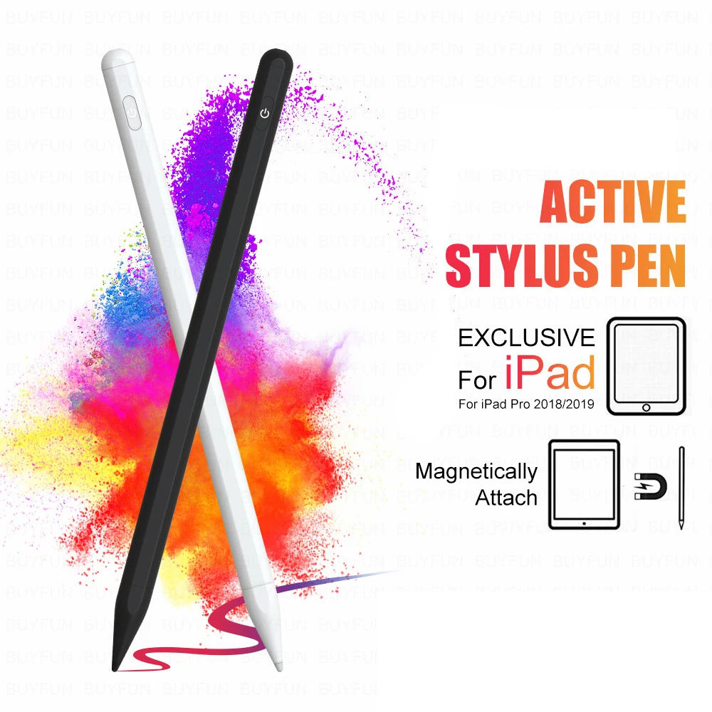 Active Stylus Pen For iPad pro11 12.9 iPad air3 iPad 6 7 WIth Prevent accidental touch & Replaceable Refill
Active Stylus Pen For iPad pro11 12.9 iPad air3 iPad 6 7 WIth Prevent accidental touch & Replaceable Refill